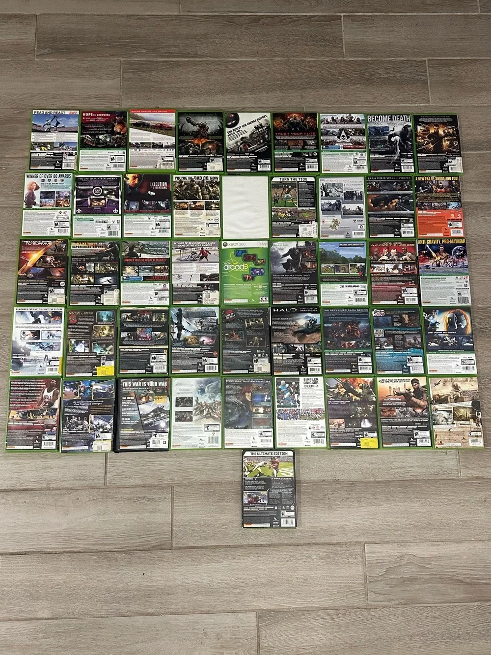 VTG Xbox 360 Video Games Lot (46) (GTA, Assassin’s Creed, COD, Halo, Forza etc.)